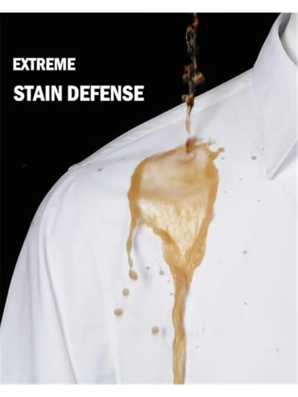 Mens Short Sleeve Dress Shirt Button Down Stain Resistant Stretch Casual Office